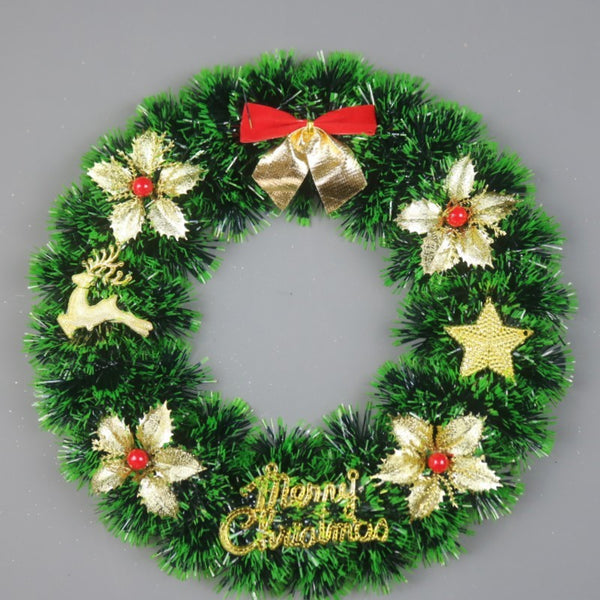 Christmas Decorations Festival Wreath Wreath Window Layout Door Hanging Site Layout Christmas Product