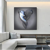 American Valentine Day Gift Wall Decoration Painting