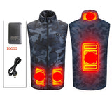 Warm and heated vest