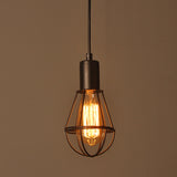 Vintage Light Bulb Cage Chandelier Creativity