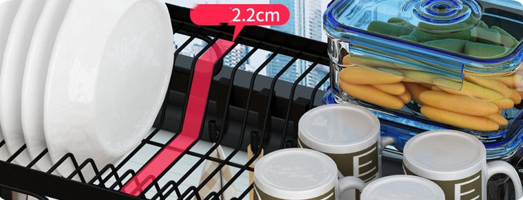 Kitchen Sink Shelf Countertop Drain Rack