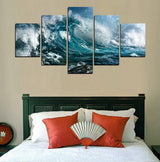 5 Pieces Ocean Canvas Set