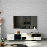 Modern Minimalist Geometric Pattern Striped Non-woven Wallpaper Bedroom Living Room Wallpaper