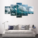 5 Pieces Ocean Canvas Set